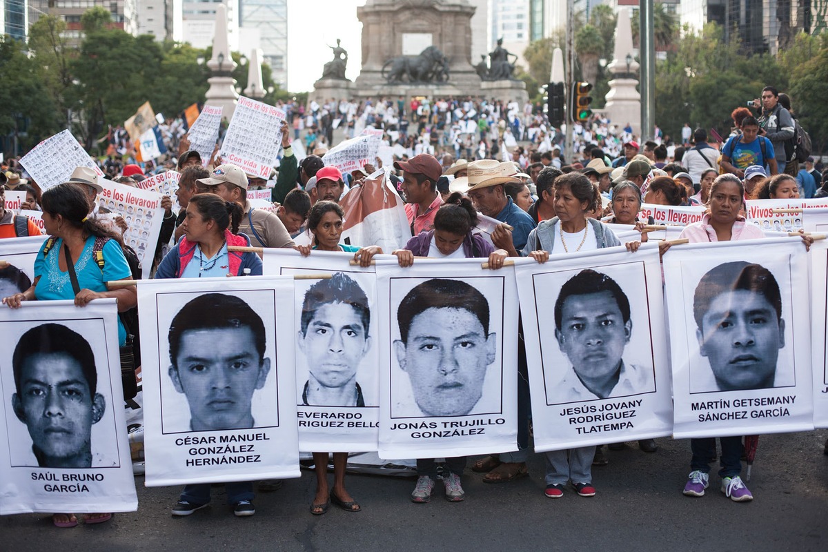 Masowe mordesrtwo uczniów szkoły pedagogicznej a Meksyku